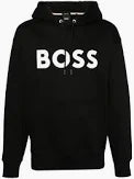 Hugo Boss Black and White Hoodie BOSS