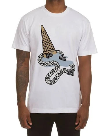 Icecream Drop Tee White
