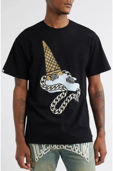 Icecream Drop Tee black
