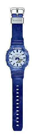 CASIO CASIO G-Shock Analog-Digital 'Blue' GA-2100BWP-2APFQ