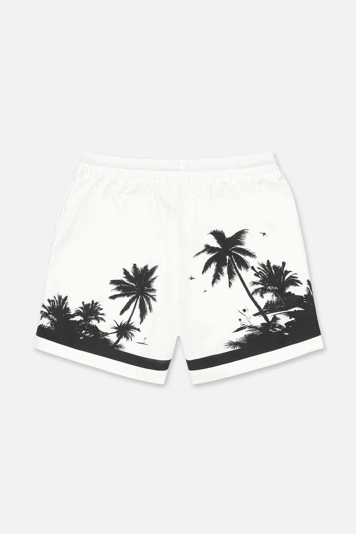 CLYDE SHORT | WHITE PALM TREES