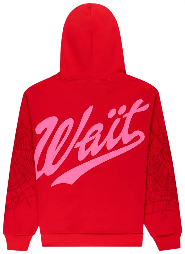 Sp5der Stadium Hoodie 'Red'