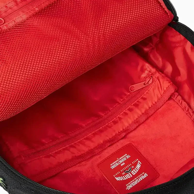 Colorful Money Bear Cheneille DLXSV Backpack