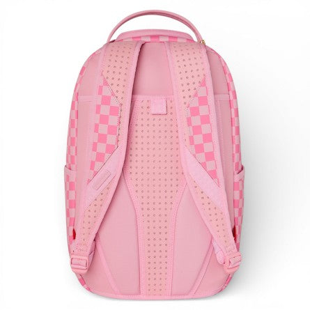 SPRAYGROUND - Pink Sharks In Paris Patch Backpack