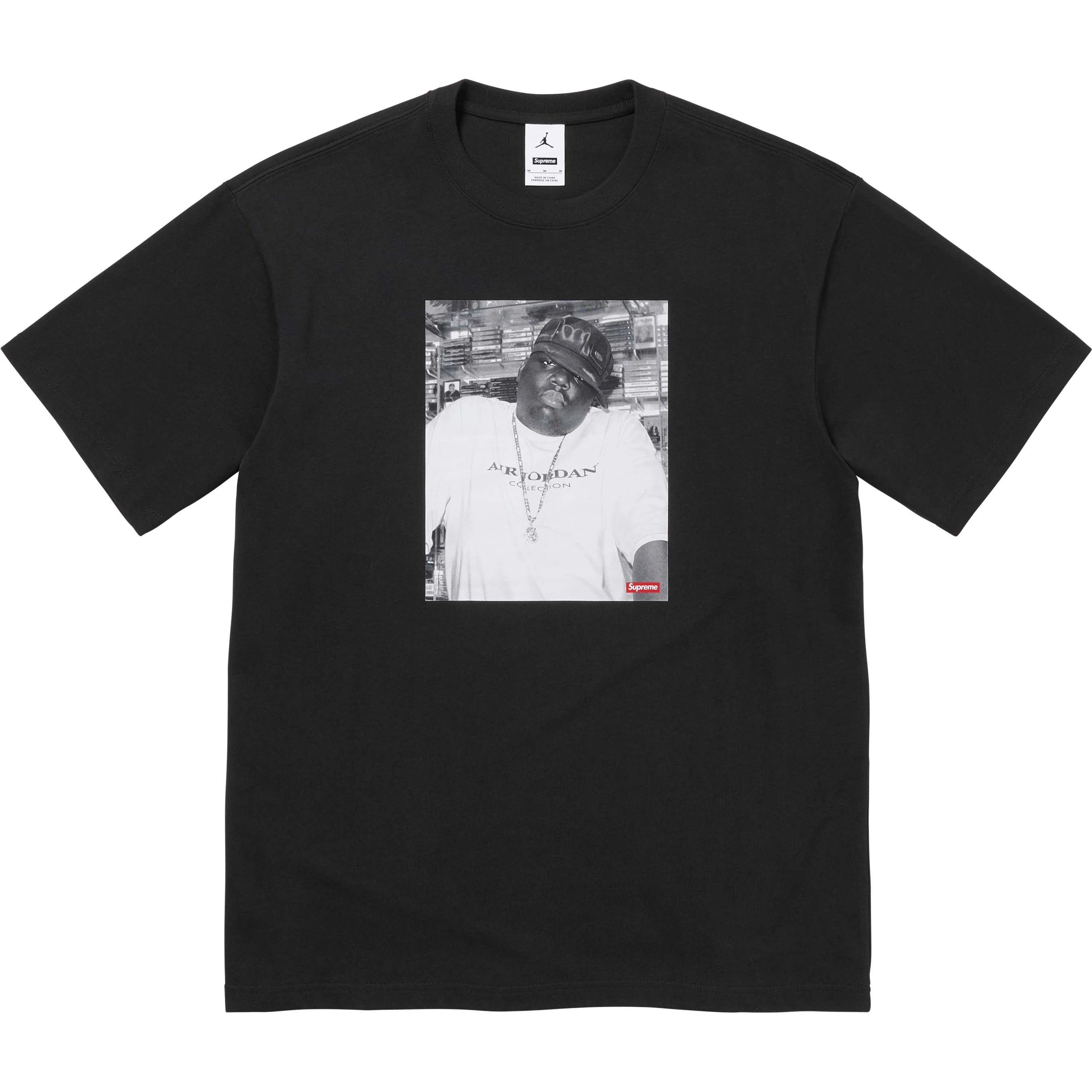 Supreme Jordan Biggie S/S Top black
