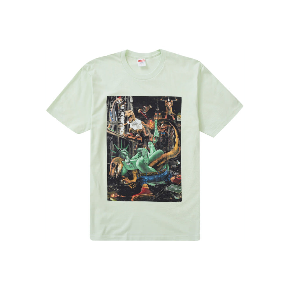 Supreme T-Rex Tee Palegreen
