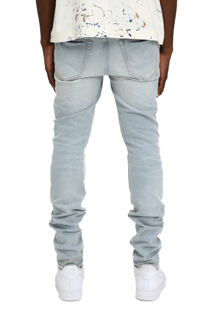 PURPLE BRAND Skinny Fade Distressed