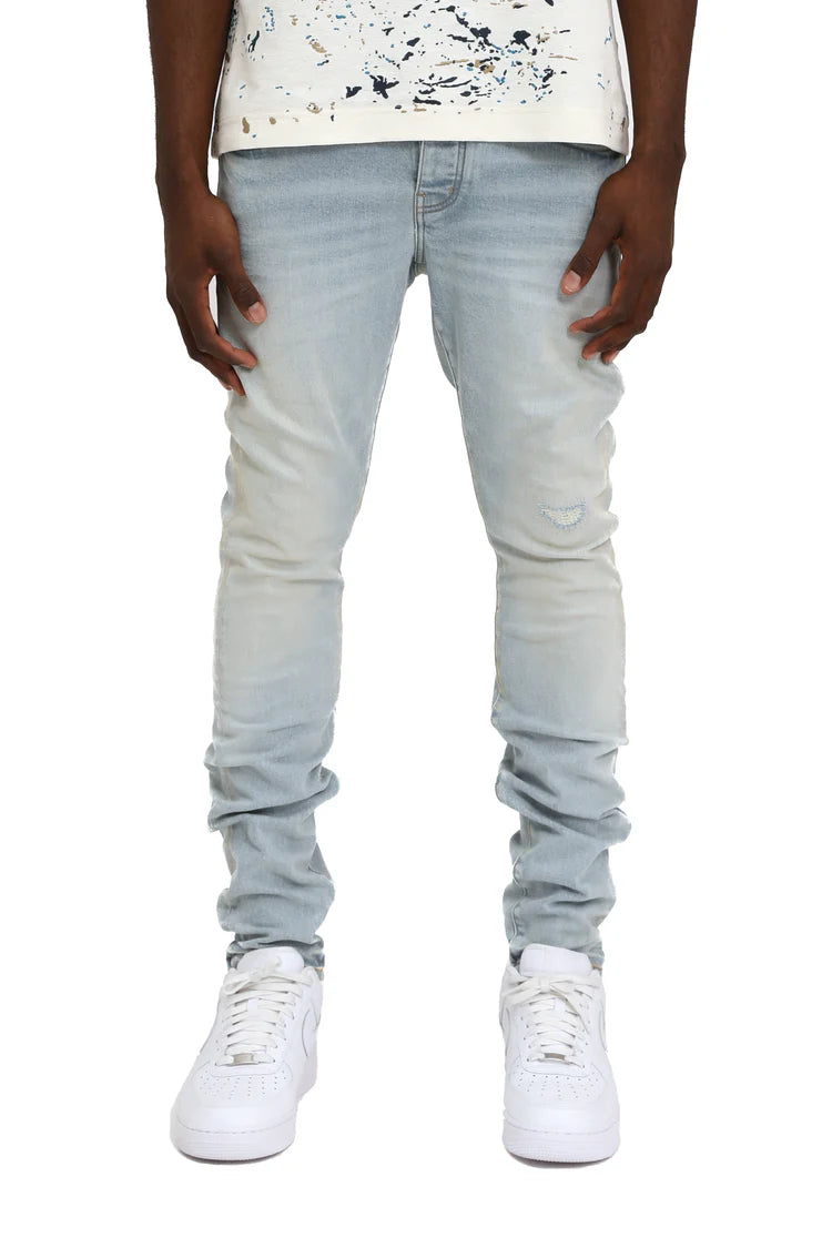 PURPLE BRAND Skinny Fade Distressed