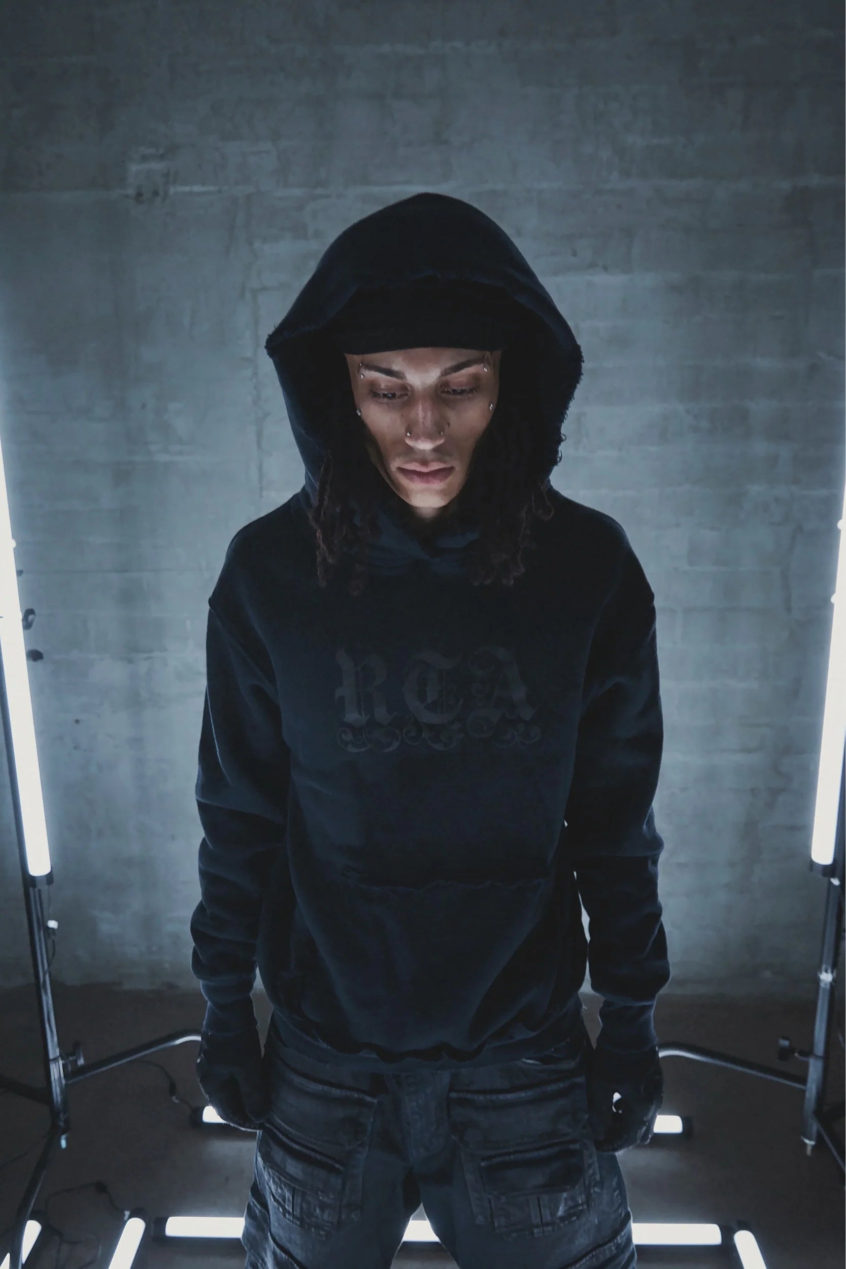 RTA JORDAN HOODIE | VTG BLACK PURGATORY