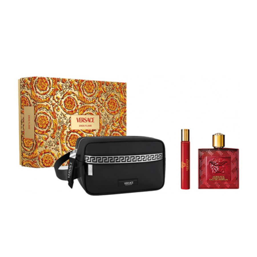 Men's Eros Flame Gift Set Fragrance