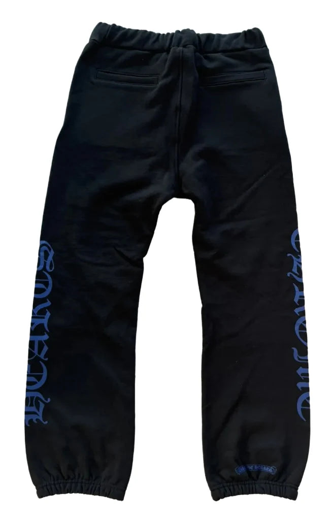 Chrome Hearts 'Black/Blue' Horseshoe Logo Sweatpants