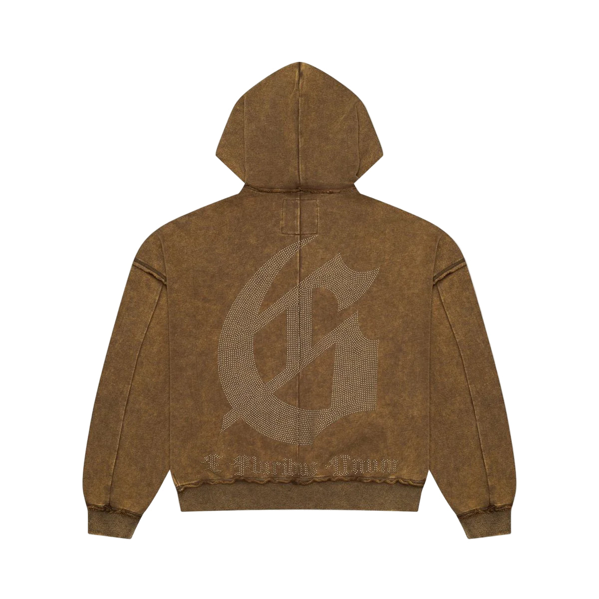 Studded Og Logo Hoodie - BROLIVE