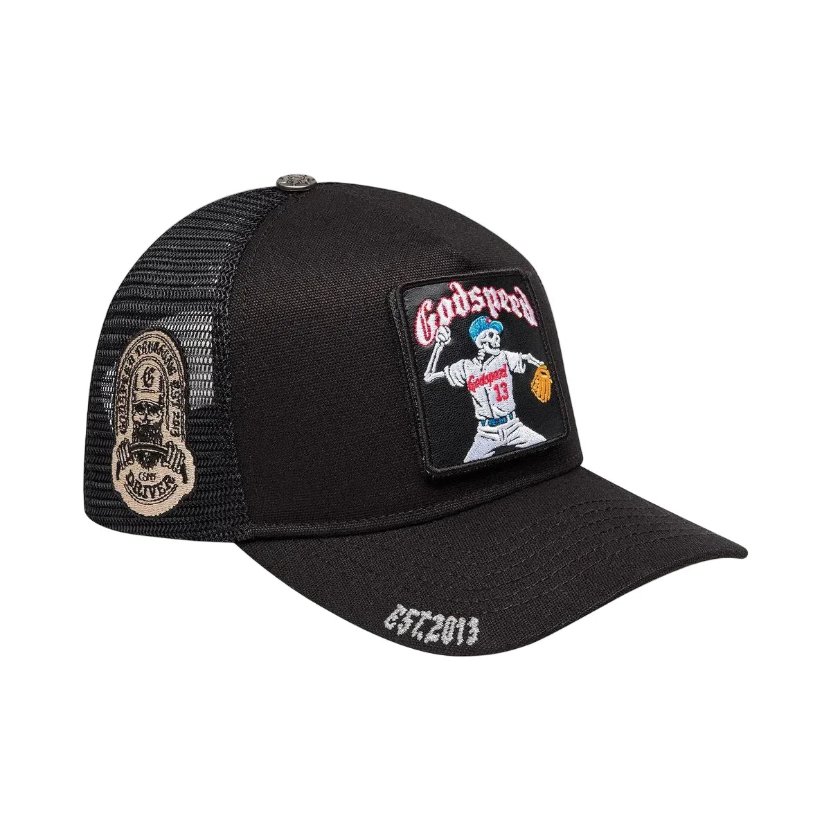 Godspeed Mood Trucker II Patches Black/Black Trucker
