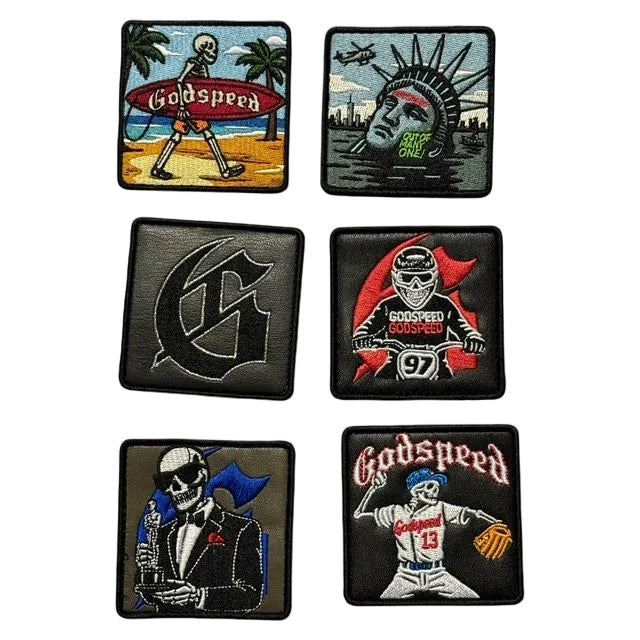 Godspeed Mood Trucker II Patches Black/Black Trucker