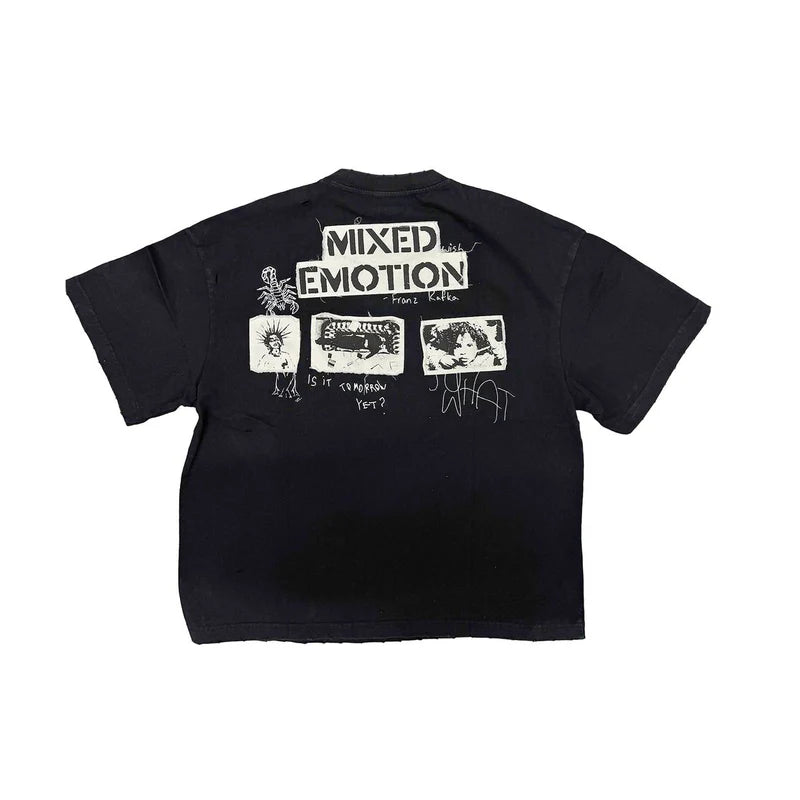 Mixed Emotion Stamped Tee