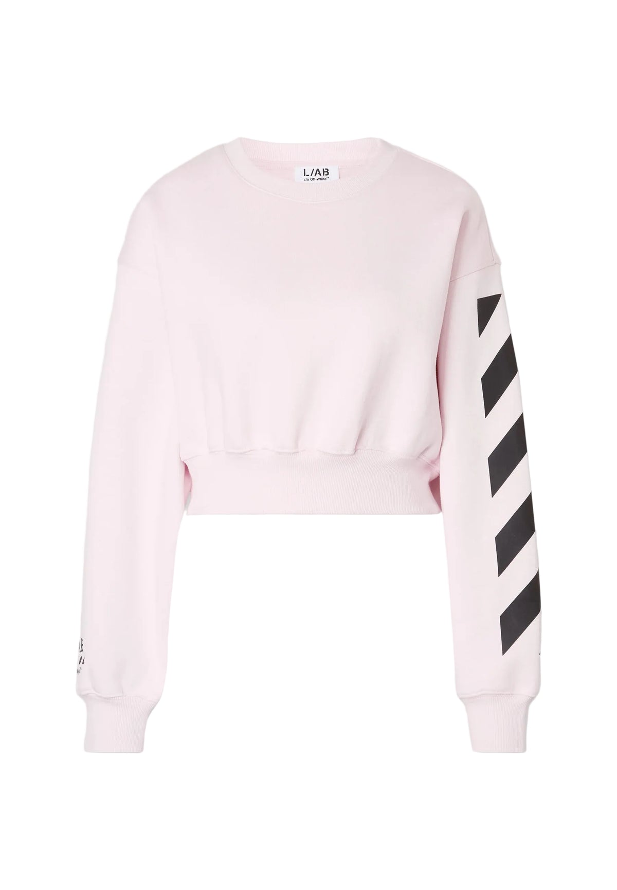L/AB CROP CREW - Sweatshirt - cradle pink