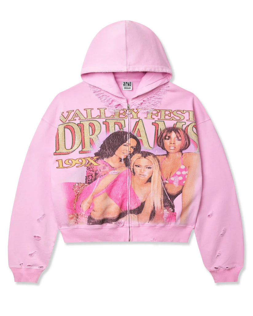 Vale Forever  DREAMS ZIP UP HOODIE
