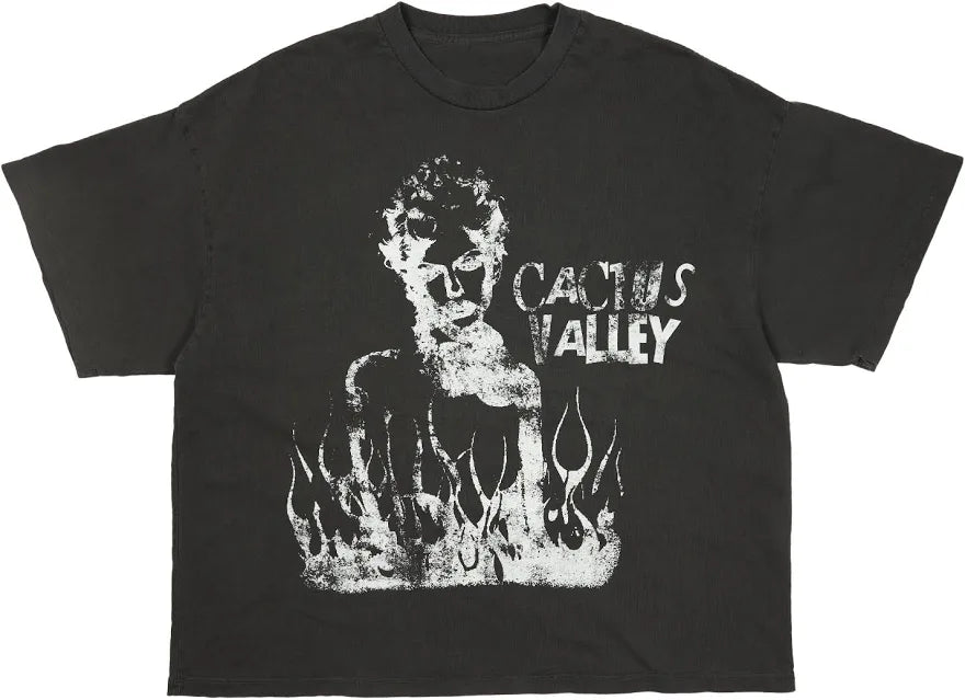 Cactus Lady Tee - Black