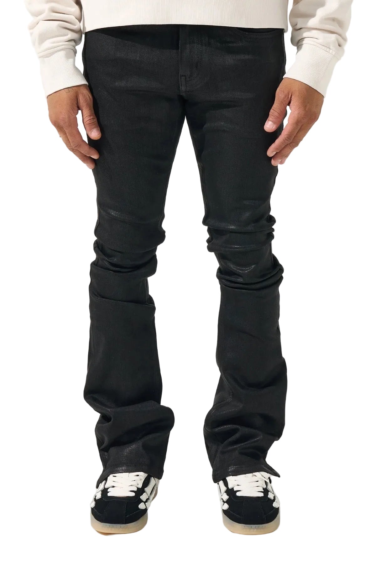 Onyx Stacked Jeans