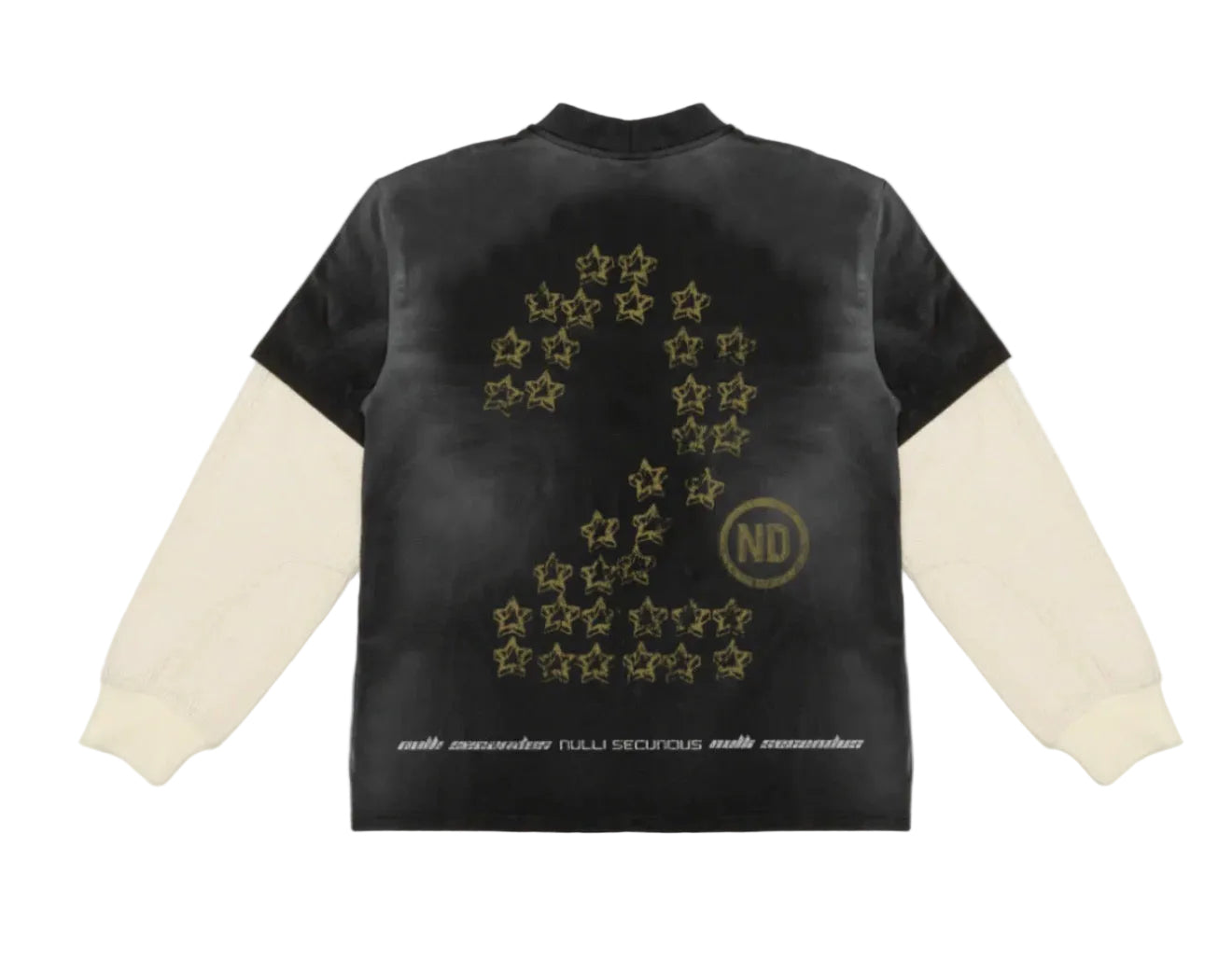 Nulli Racing Thermal L/S T-Shirt Washed Black/Cream