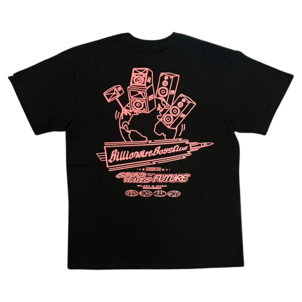 Billionaire Boys Club BB Sound Waves SS Tee-Black