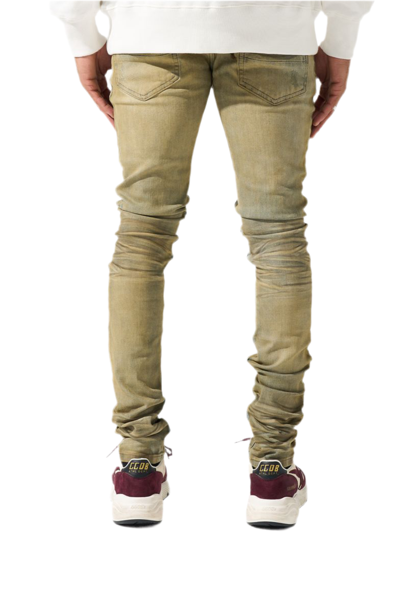 MOCHA FITTED JEANS