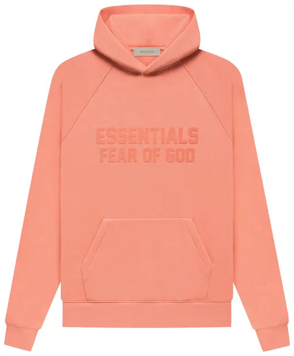 Fear of God Essentials Hoodie 'Coral'