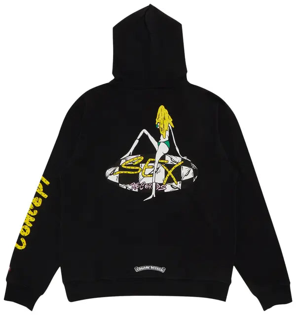 Chrome Hearts x Matty Boy Sex Records Concept Hoodie 'Black'