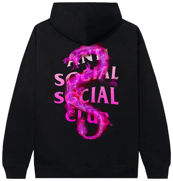 Anti Social Social Club Summer In Minsk Hoodie 'Black'