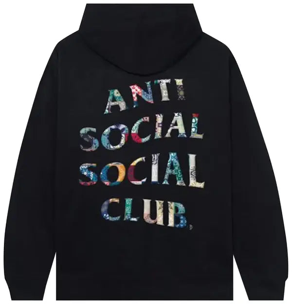 Anti Social Social Club Picking Up The Pieces Hoodie 'Black'