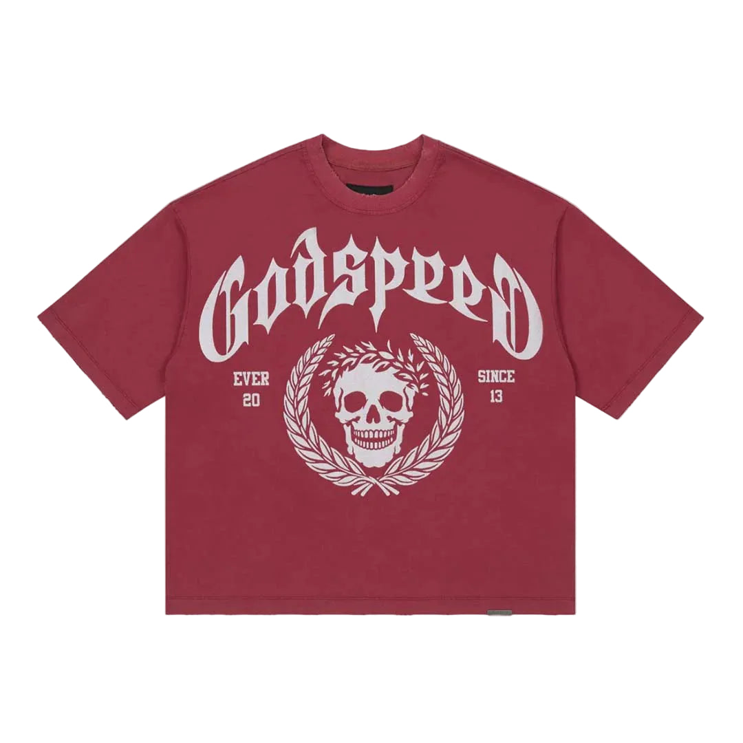 Godspeed Victor Crest T-shirt (RED)