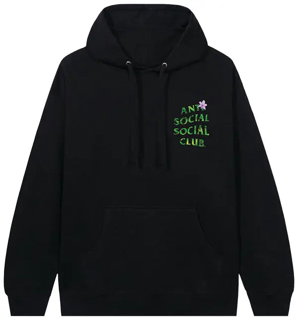 Anti Social Social Club When Serenity Shatters Hoodie 'Black'