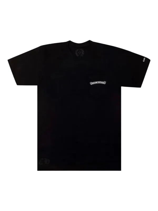 Chrome Hearts Scroll Logo T-shirt Black