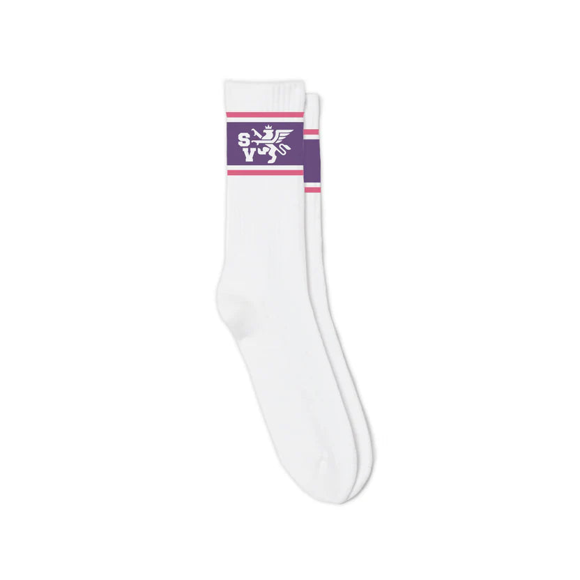 GRIFFIN SOCKS 'PURPLE'