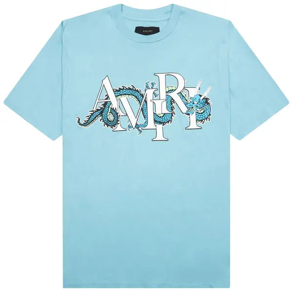 Amiri CNY Dragon Tee 'Air Blue'