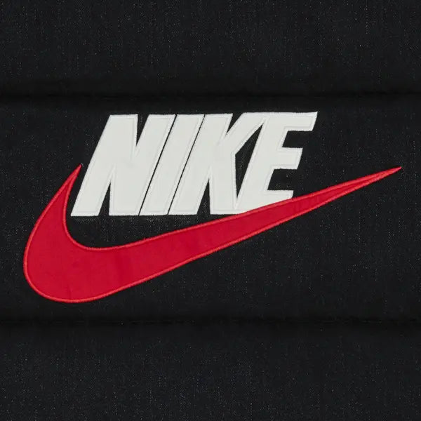 Supreme x Nike Denim Puffer Vest 'Black'