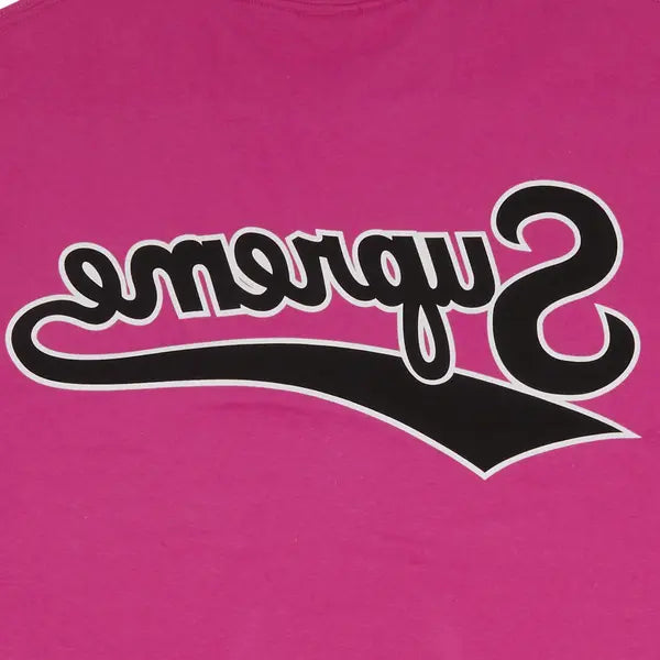 Supreme Backwards Tee 'Fuchsia'