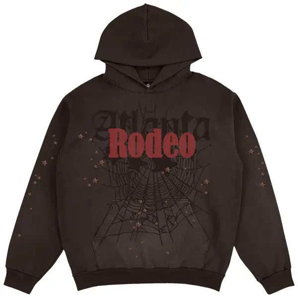 Cactus Jack by Travis Scott x Sp5der Days Before Rodeo Hoodie 'Brown'