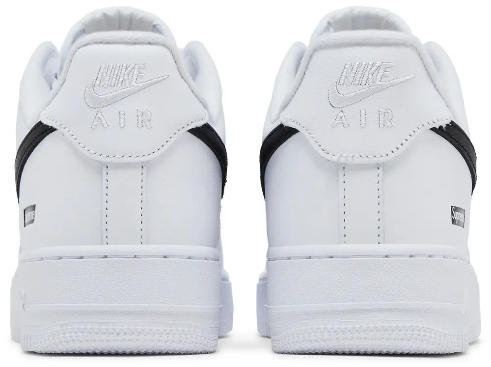 Supreme x Air Force 1 Low 'Box Logo - White Black'