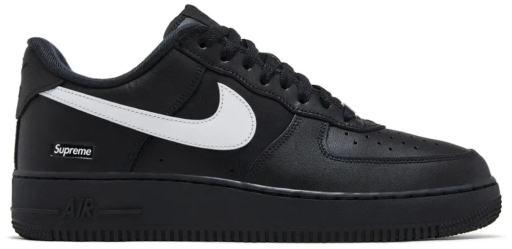 Supreme x Air Force 1 Low 'Box Logo - Black White'
