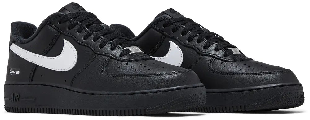 Supreme x Air Force 1 Low 'Box Logo - Black White'