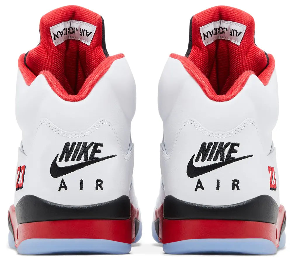 Air Jordan 5 Retro 'White Fire Red'