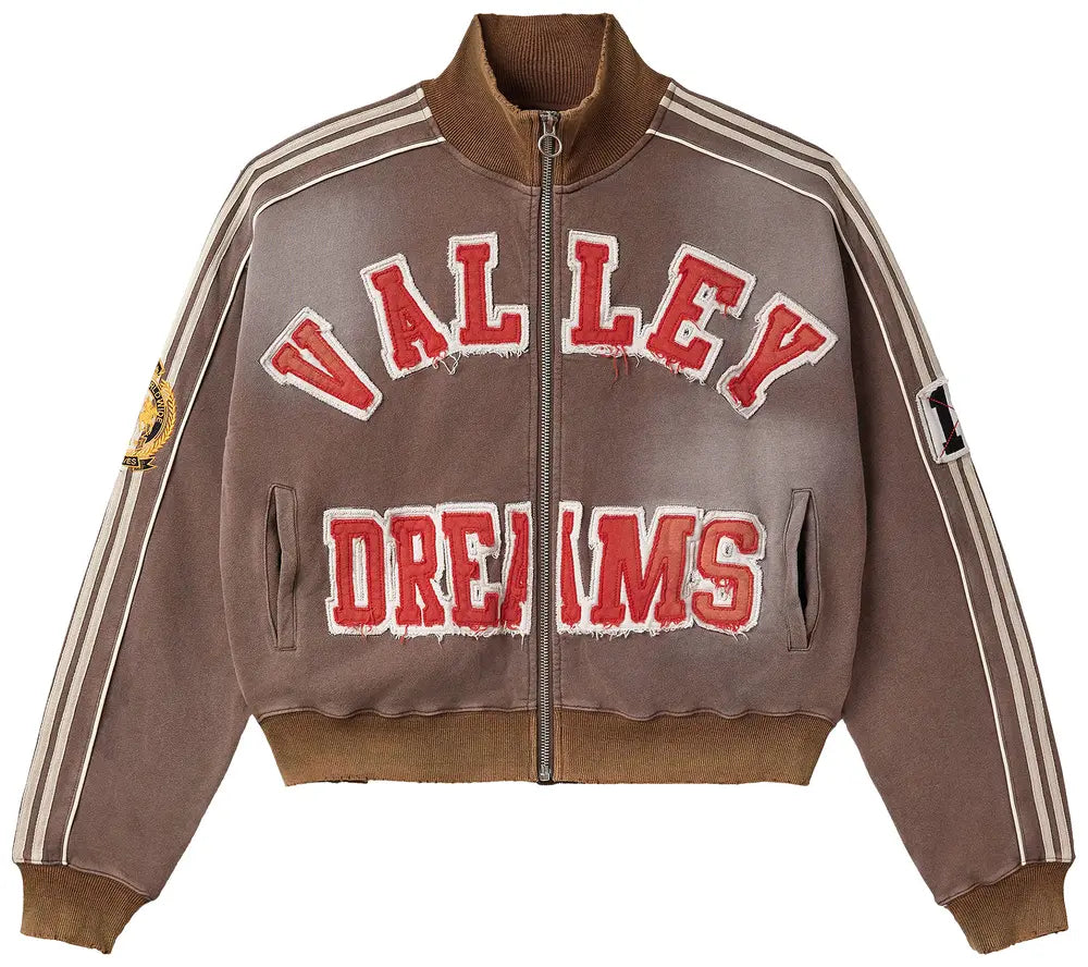 Vale Forever Olympia Berlin Zip Up 'Brown/Red'