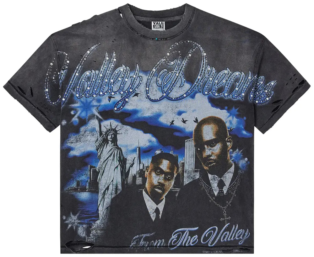 Godfather Black Bling Tee 'Black/Blue/Jeweled'
