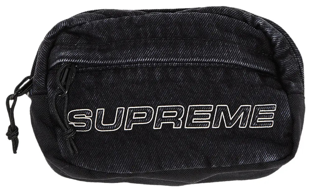 Denim Mini Shoulder Bag 'Black'