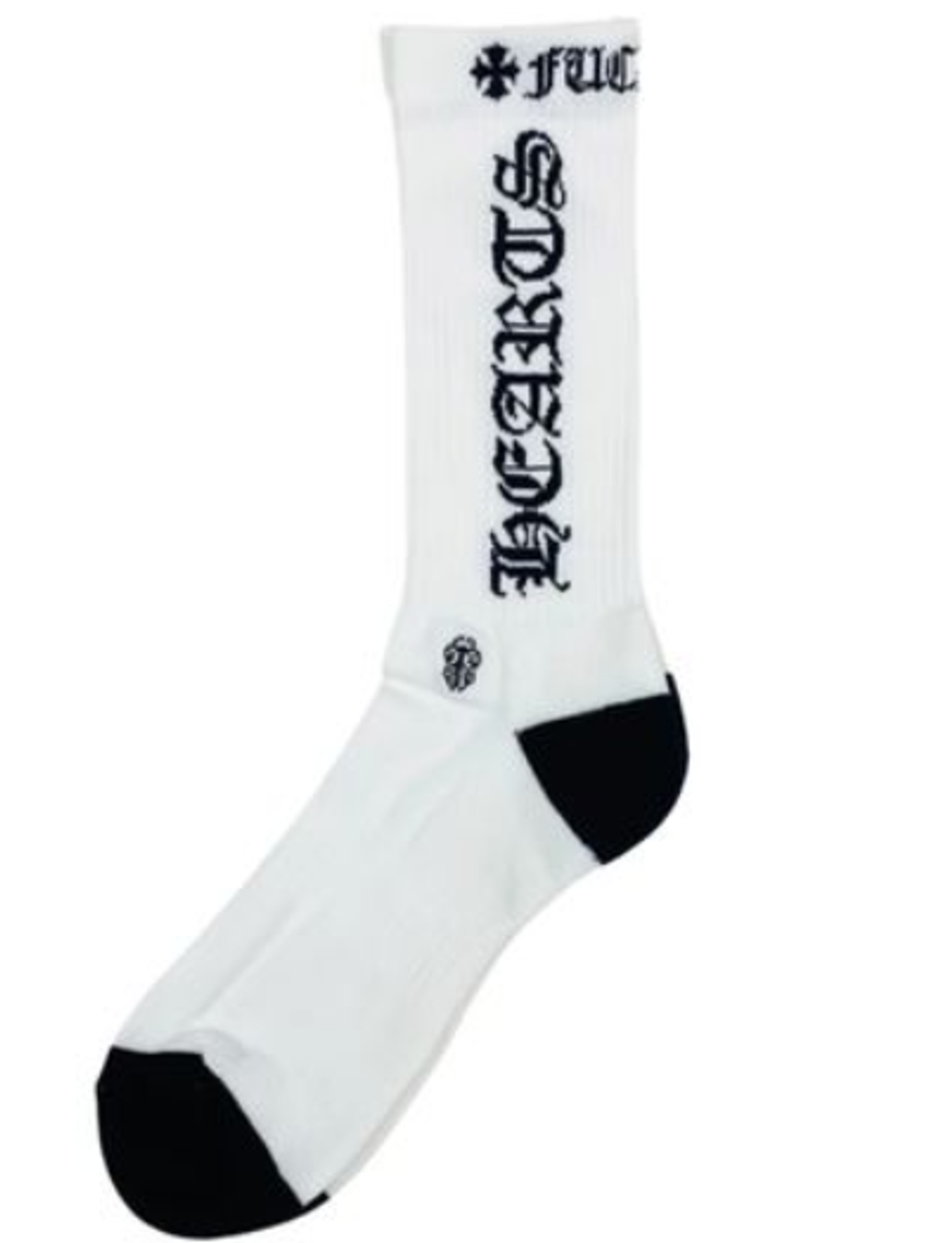 Chrome Hearts CH Logo Socks White/Black