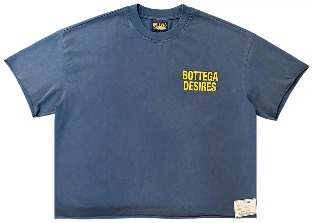 Bottega Desires Fuck Em T-Shirt 'Blue'