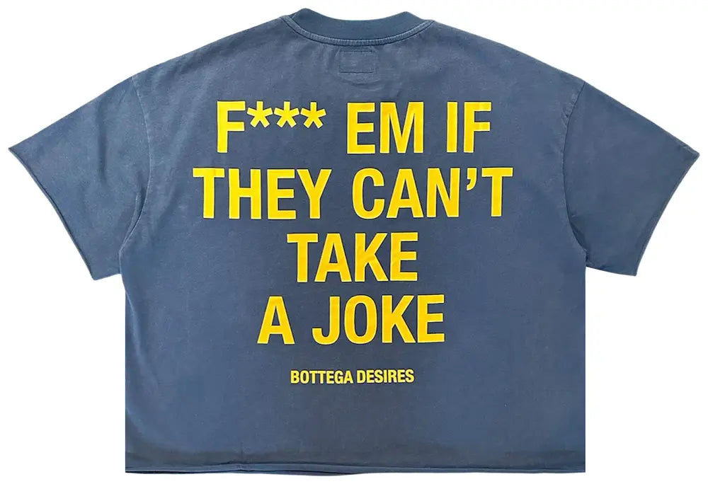 Bottega Desires Fuck Em T-Shirt 'Blue'