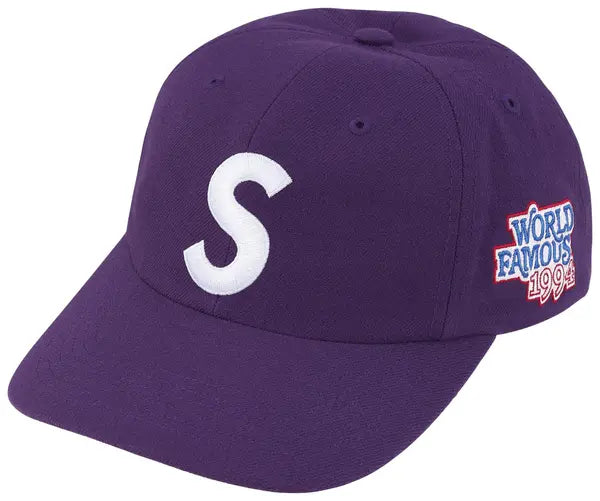 Supreme World Famous S Logo 6-Panel Hat