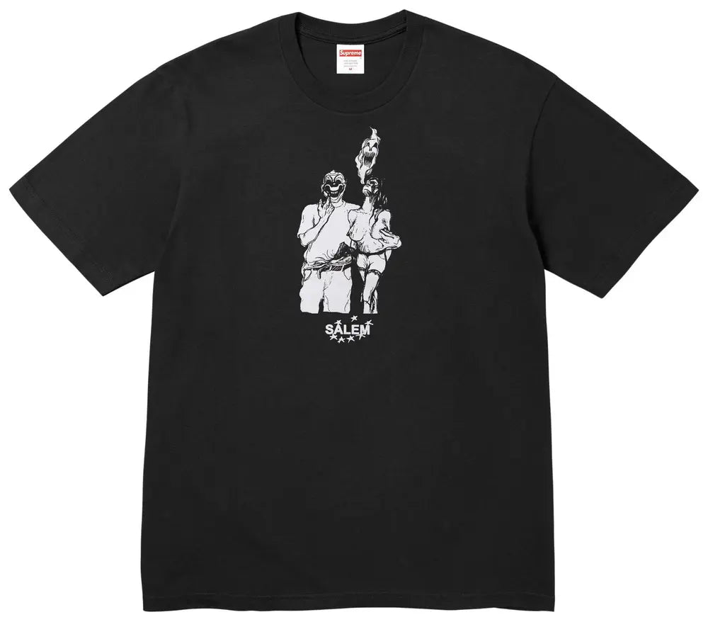 Supreme x Salem Tee 'Black' SS26